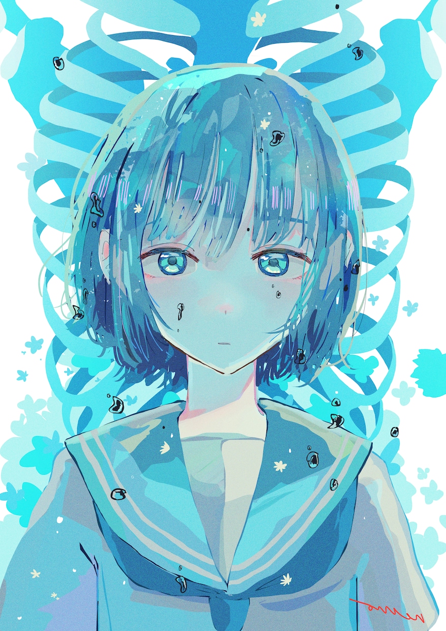鮮やかで目を引くイラストを描きます MVサムネイルやMVイラストにいかがでしょうか！ イメージ1
