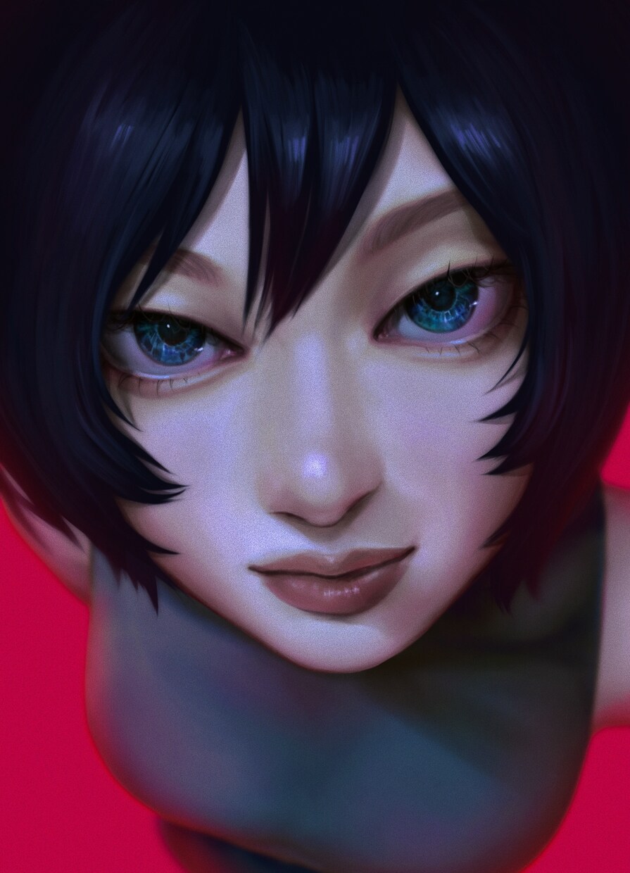 生きてる瞳を心がけます〜あなたのアイコン描きます リアルなテイストのアイコンを丁寧な着色で描きます！ イメージ3