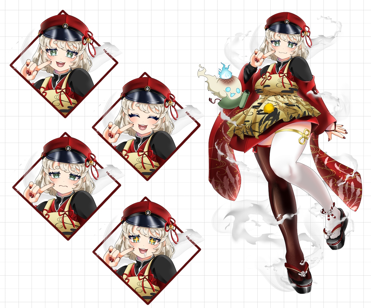 自分らしさをキャラクターに！立ち絵制作します 活動をあなたらしく、楽しめるように、イメージを立ち絵にします イメージ5