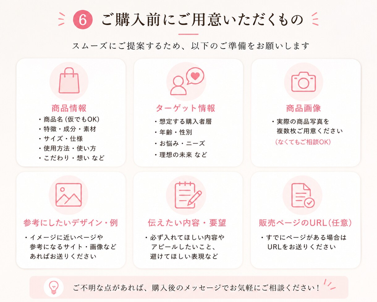 EC商品の魅力が伝わる商品説明文を作成します 商品名・説明文・画像コピーを購入者目線で作成します イメージ6