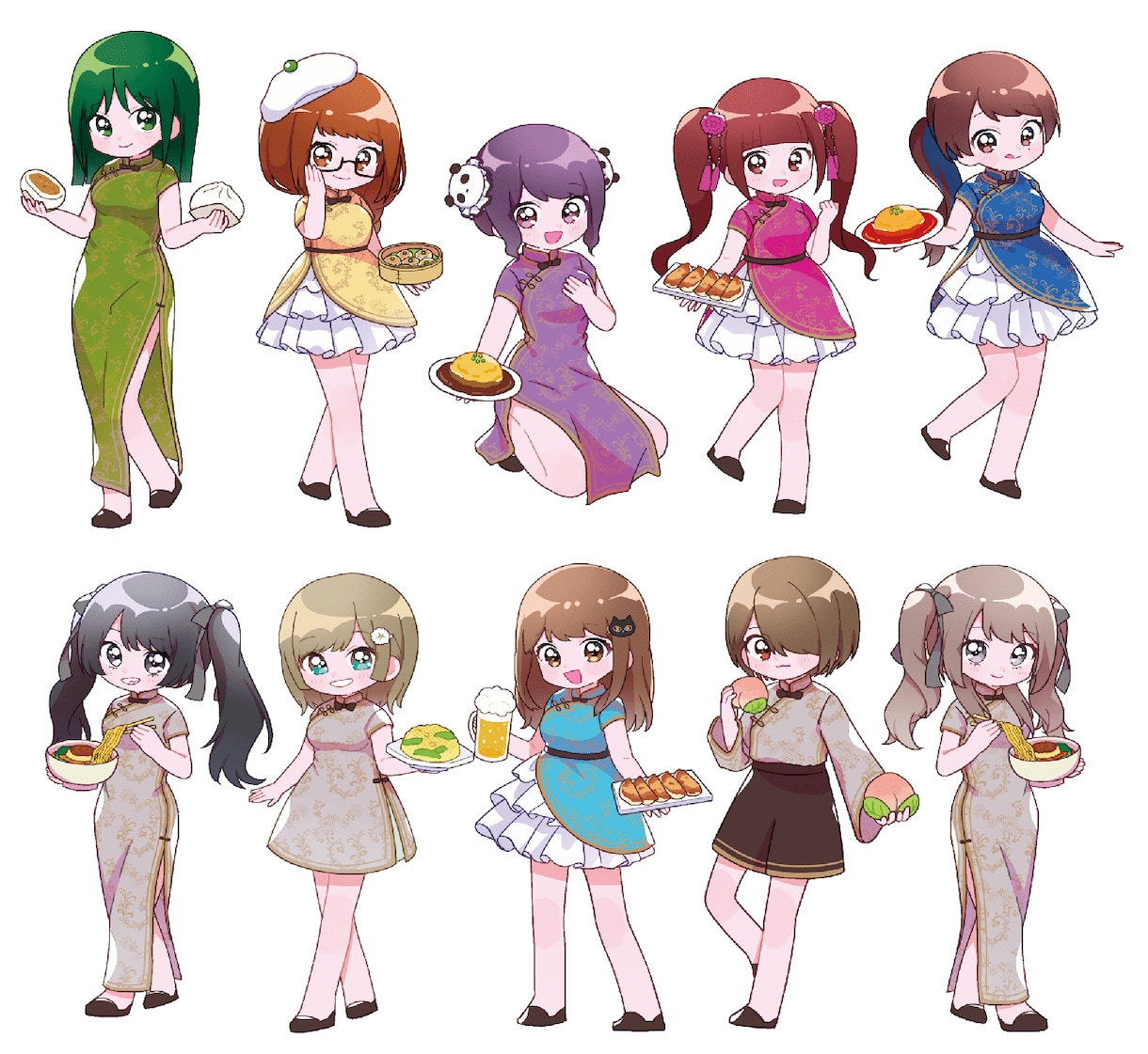 商用利用OK！デフォルメ・ミニキャラ絵を描きます 1.5頭身〜4頭身まで！5回修正可能！ イメージ4