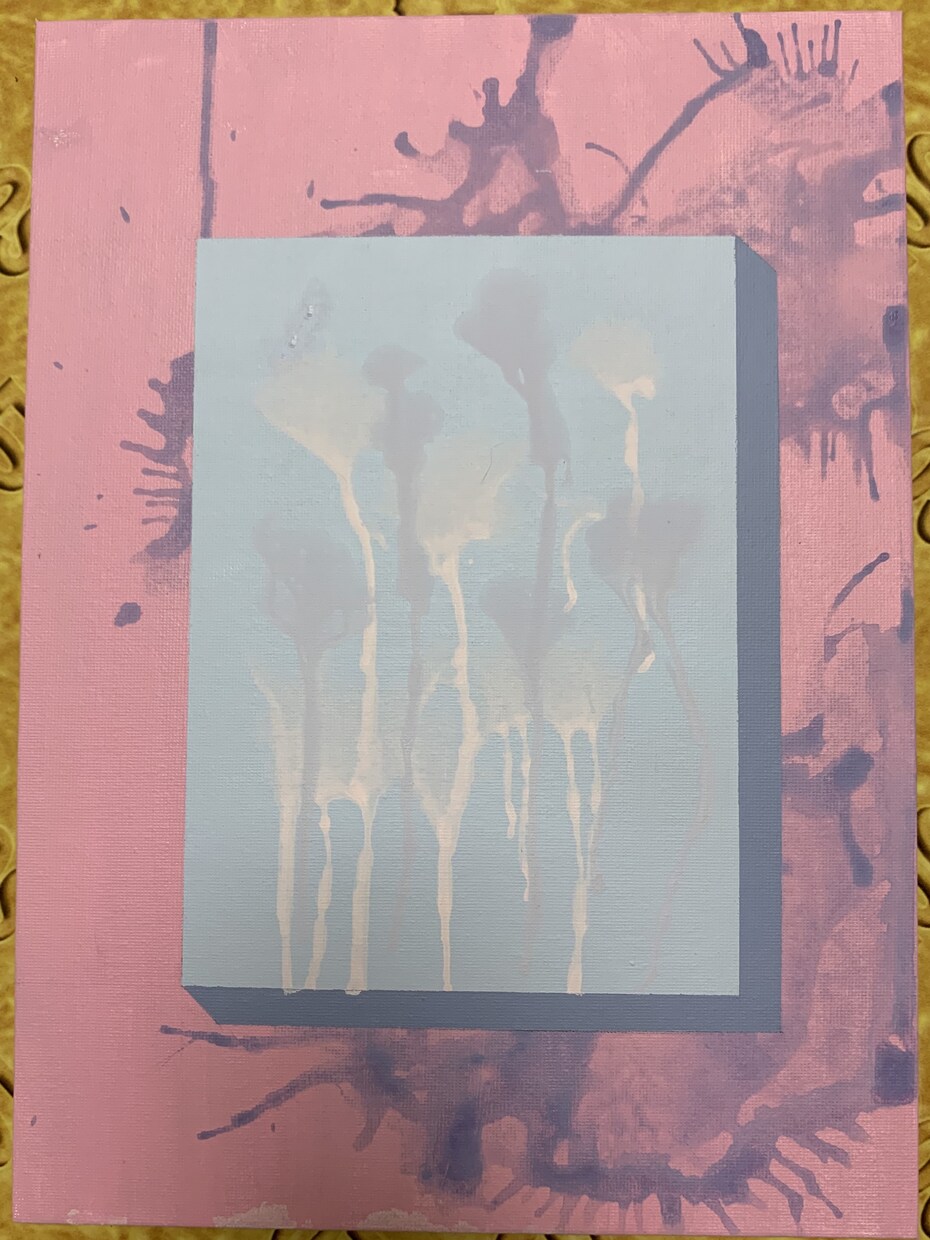 お客様のリクエストに合わせた抽象絵画を描きます 家に絵を飾ってみたいけど高そうという方向けの格安抽象画です。 イメージ7