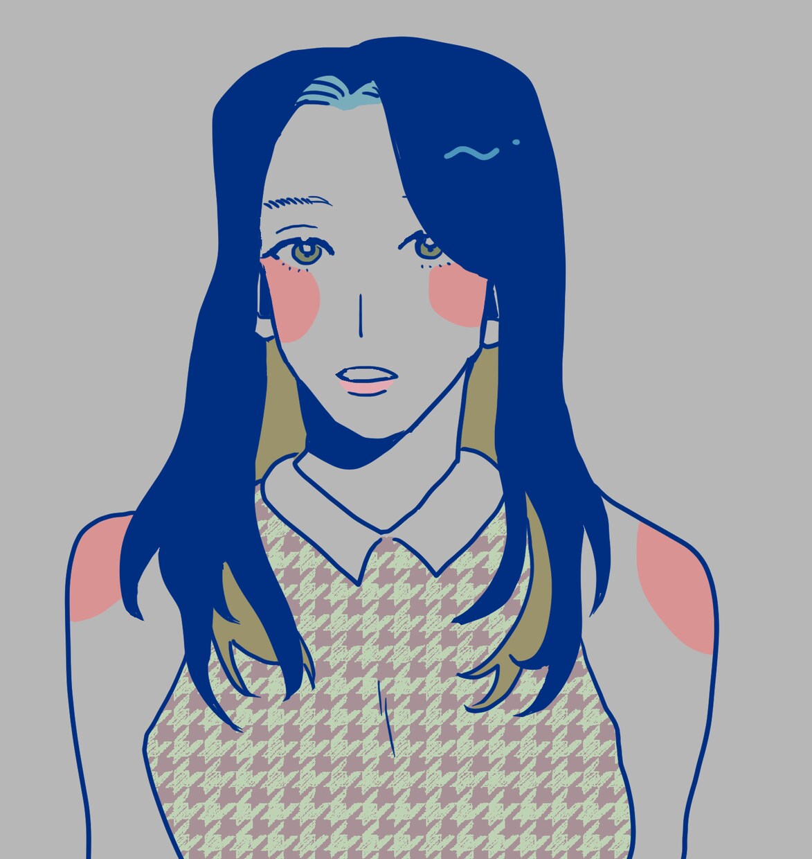 シンプルでレトロなイラストを描きます InstagramやTwitterのアイコンやヘッダーなど イメージ2