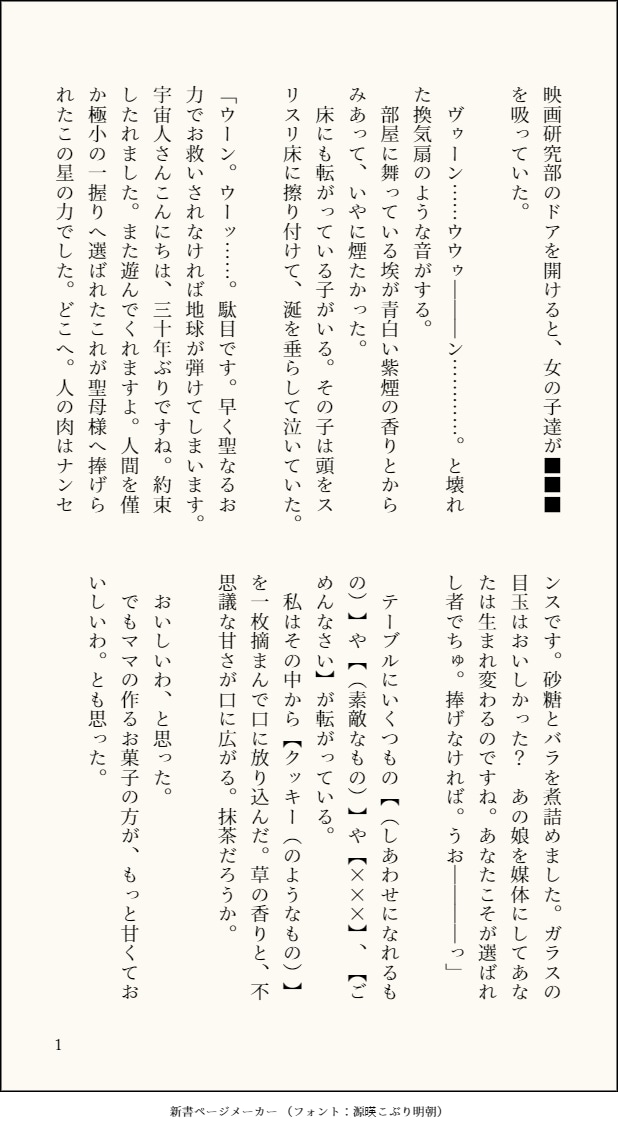 好み100%の小説、お書きします 完全オーダーメイドであなただけの小説が作れる イメージ2