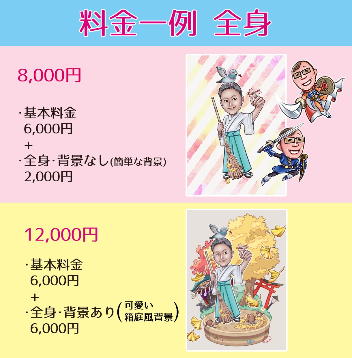 イラストレーターが温かみのある似顔絵を描きます 記念日、プレゼント、アイコン、ヘッダーなどにおすすめです イメージ8