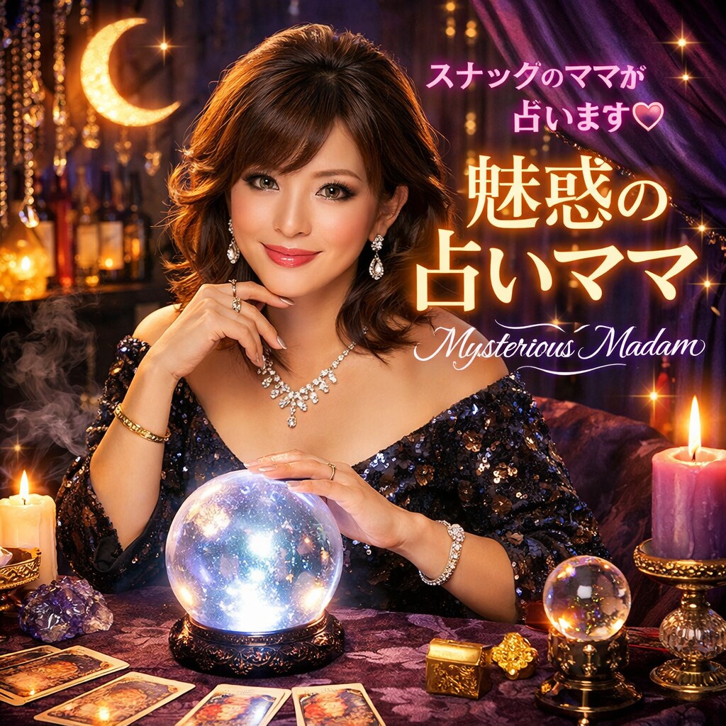 恋占い　スナックのママによる毒舌＆西洋占星術ます 誰にも言えないあなたの疲れ、夜のスナックで吐き出してみない？ イメージ1