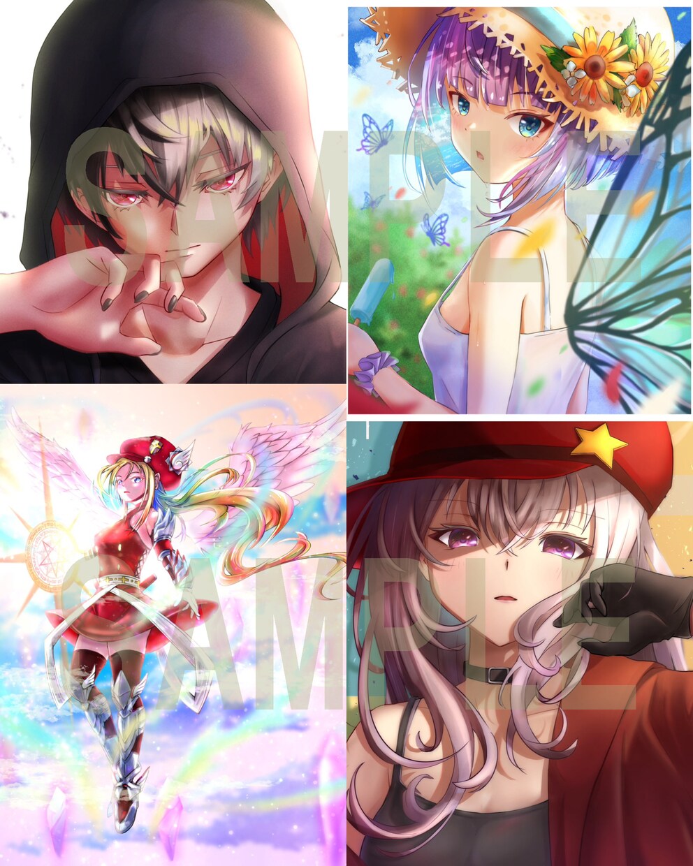 かわいい＆かっこいいアニメ風イラスト何でも描きます 等身・ミニキャラ・デフォルメなんでも描きます！ イメージ8