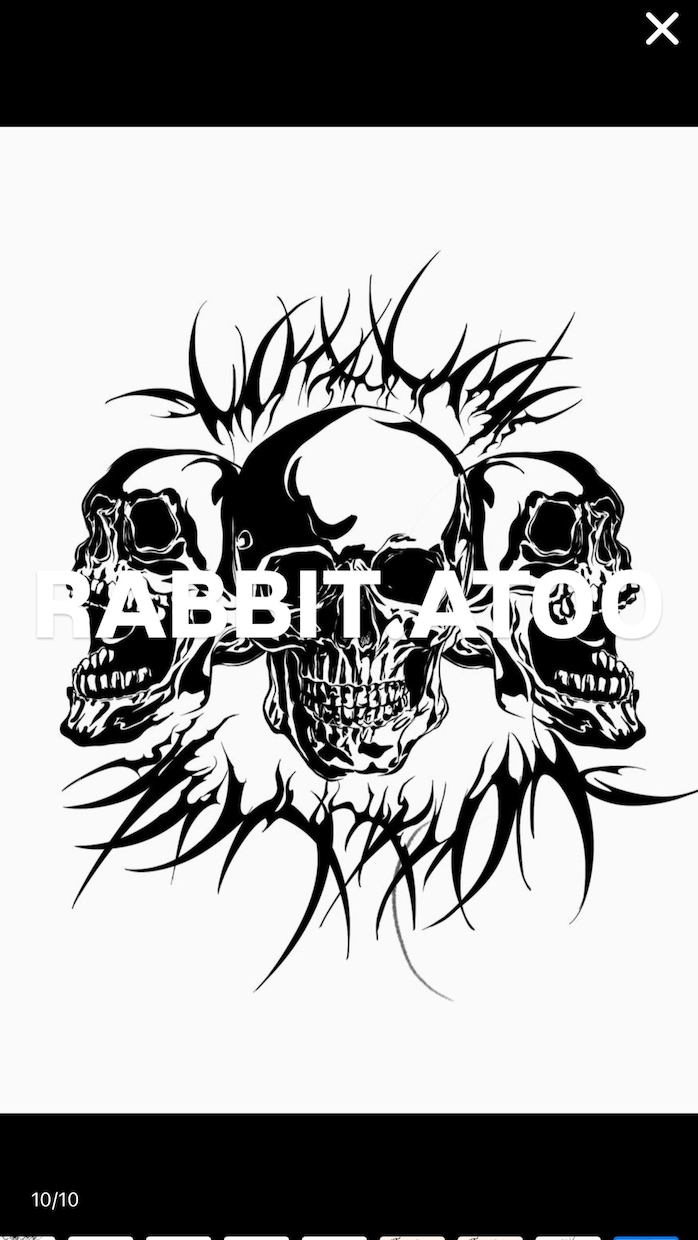 オリジナルタトゥーデザイン作成し		ます タトゥー向けデザインとして形にします。 イメージ1