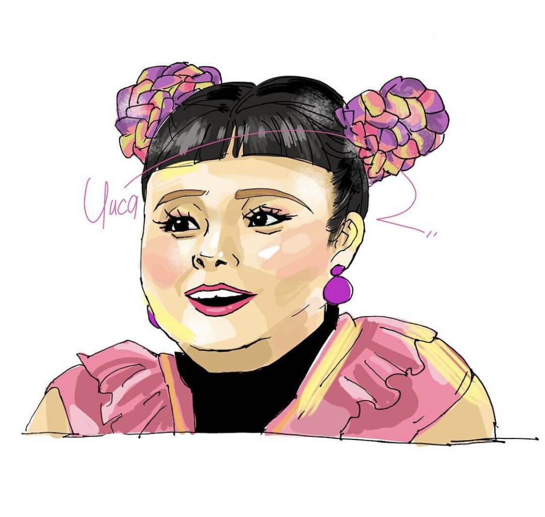 目を引くお洒落な似顔絵描きます 名刺に入れたり、SNS用のアイコンとしてご使用できます！ イメージ2