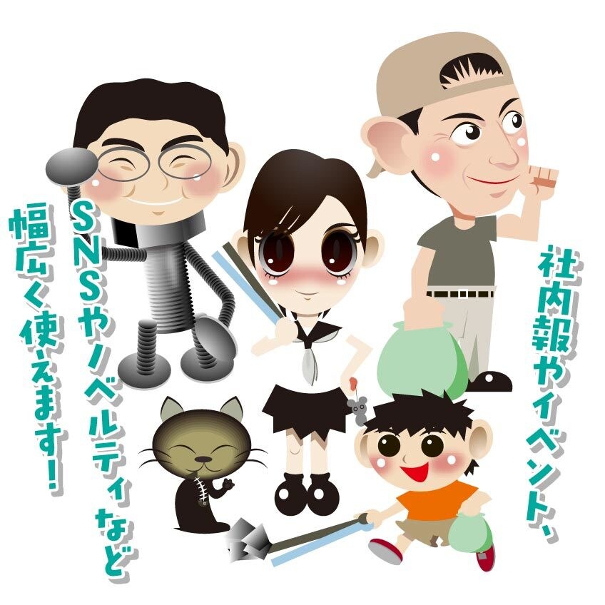 唯一無二のオリジナルキャラクターを制作いたします 魅力的なオリジナルキャラクターが御社のブランドを次のレベルへ イメージ3