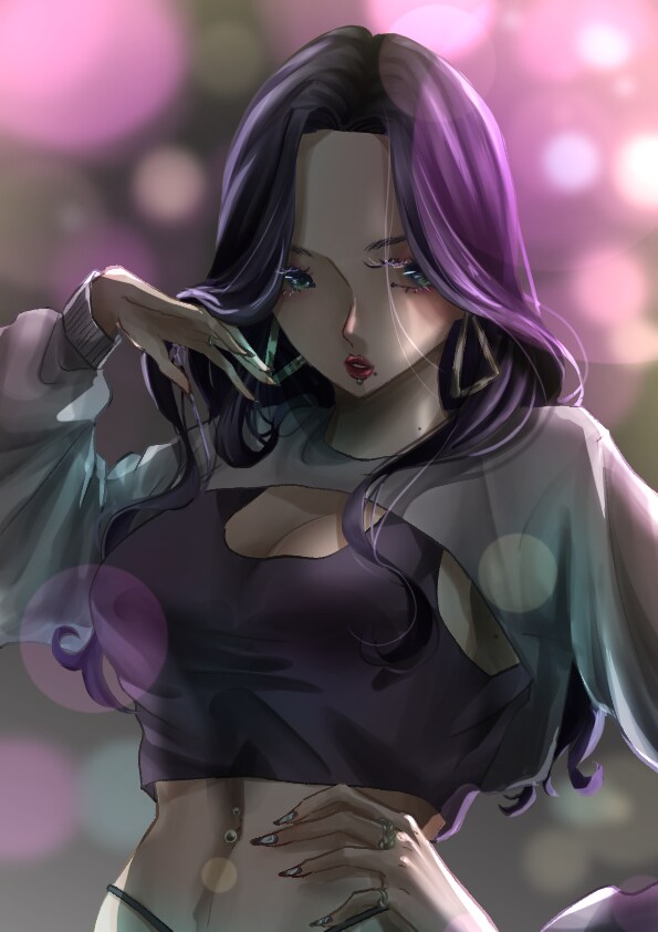 アイコン、イラスト、立ち絵等描きます 女の子や、中性的、クールっぽい子を得意としております イメージ3