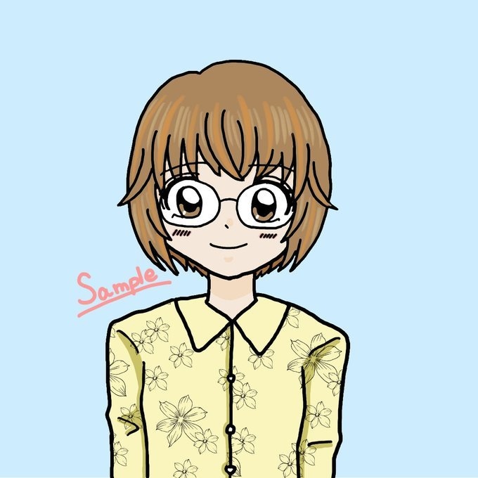 あなたにぴったりのほのぼのゆる〜いアイコン描きます ほのぼのゆる〜いアイコンでSNSをより楽しいものに☆ イメージ3