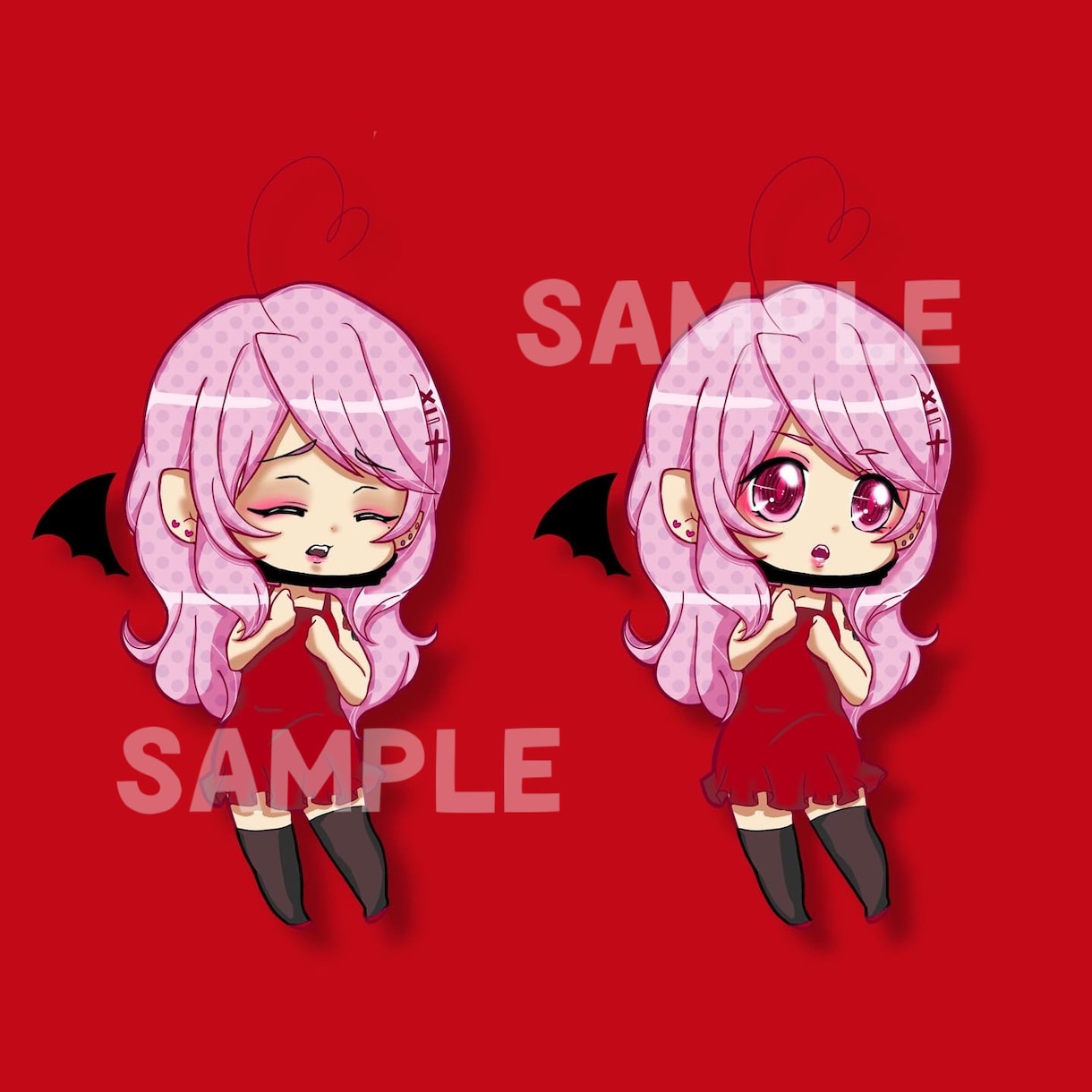 デフォルメされた可愛いミニキャラ描きます グッズやSNSアイコンに出来ます!! イメージ2