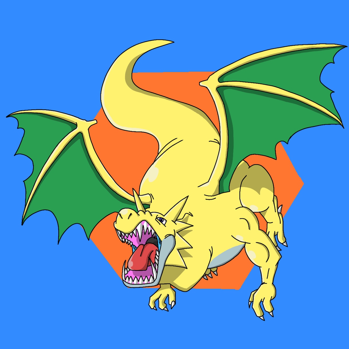 いろんな種類のドラゴンのイラスト売ります 商用、二次利用などの使用規制なし！ イメージ3