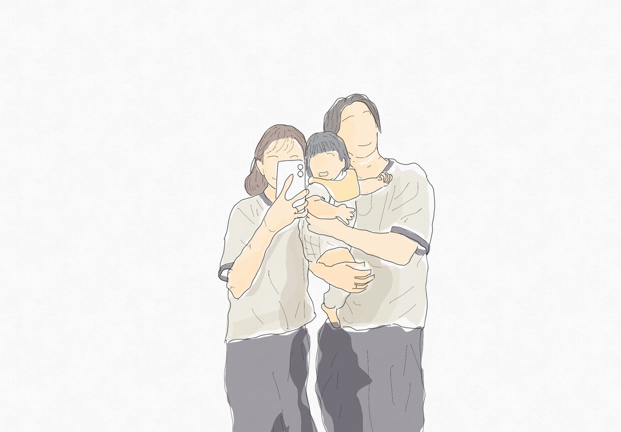 お写真からｲﾗｽﾄ作成します 結婚式・プロフブック・記念日に。写真をおしゃれな一枚に イメージ3