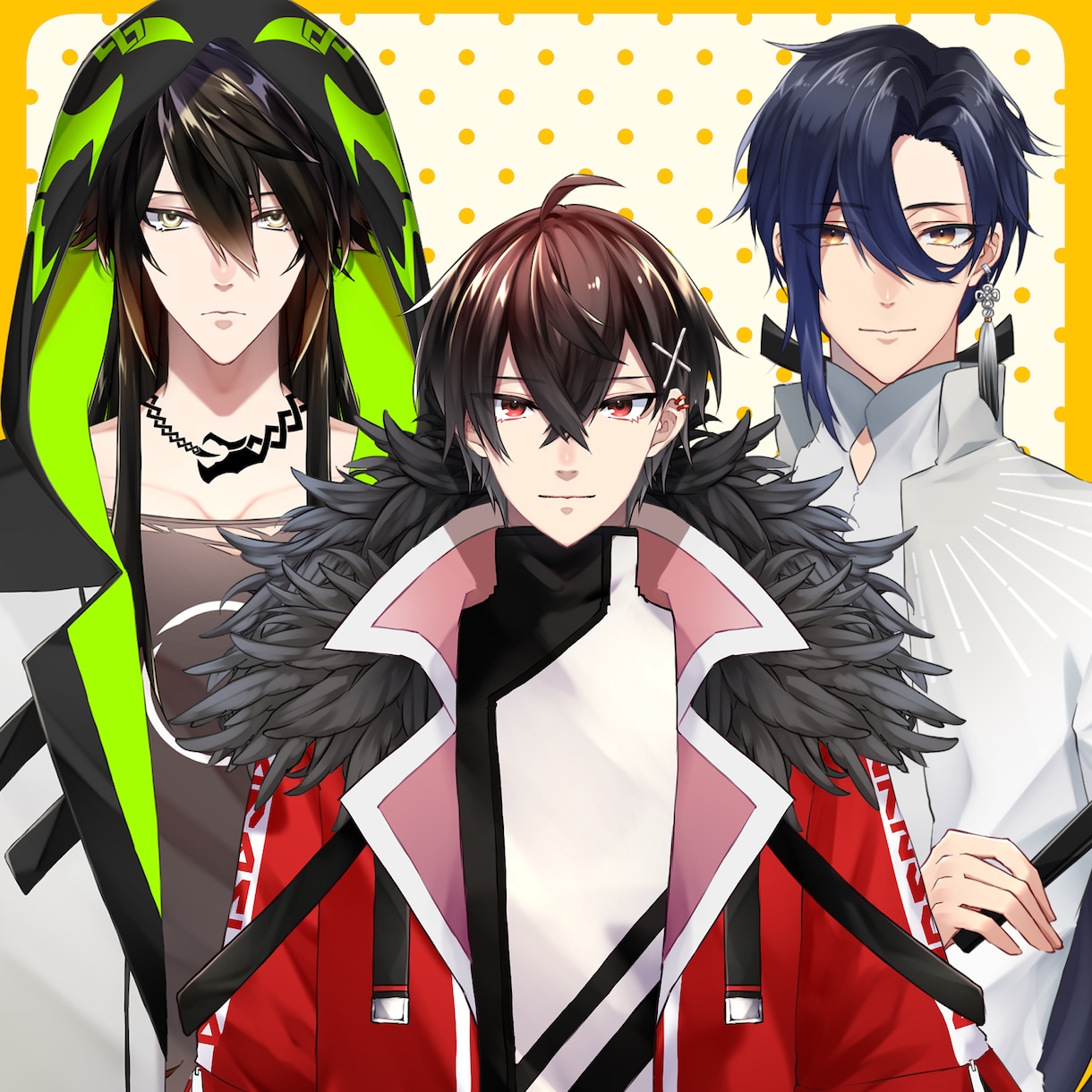 立ち絵/Vtuberイラスト作成を行います 高画質かつ顔の良い立ち絵/Vtuberイラスト作成します！ イメージ2
