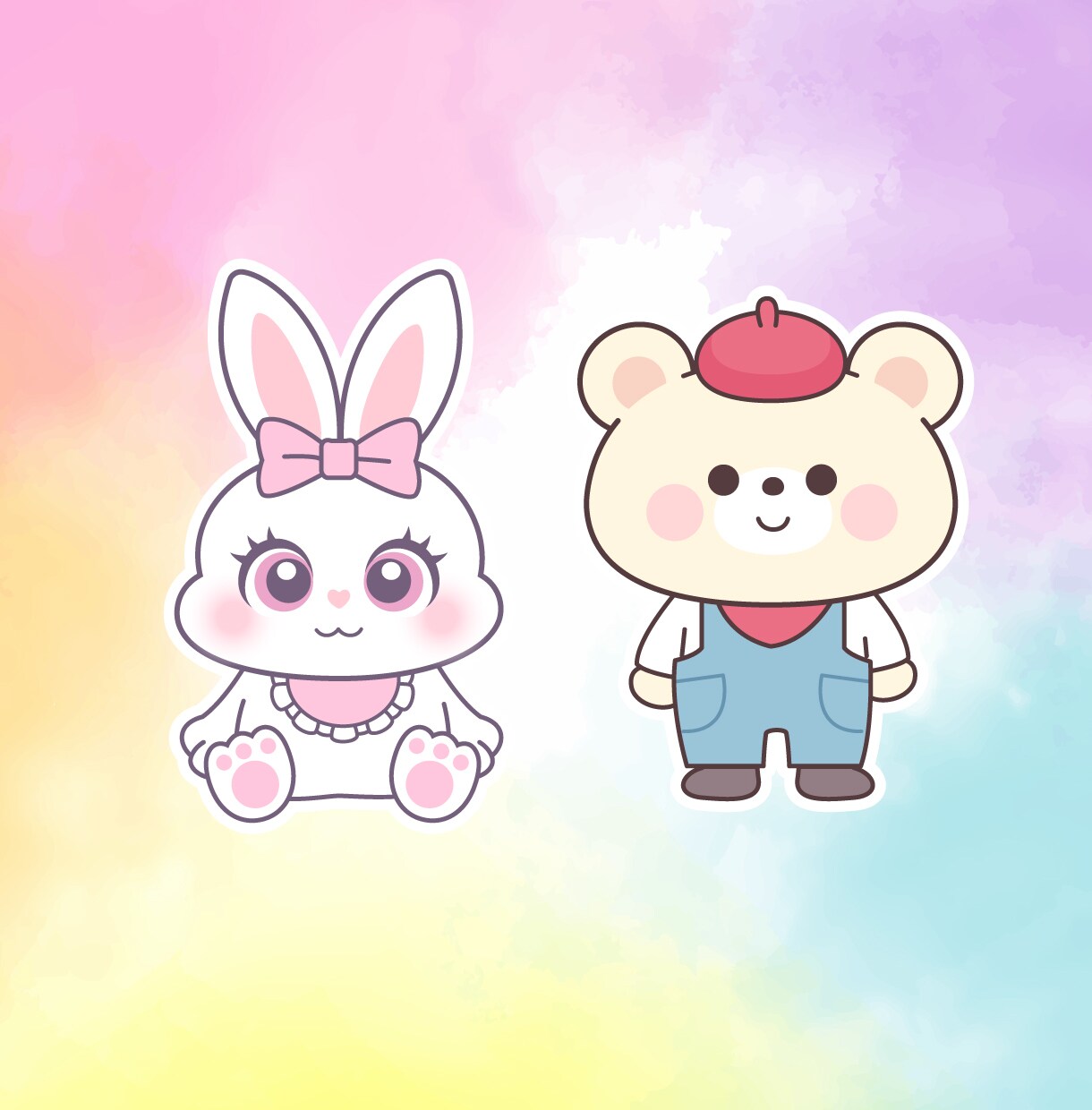 ポップで可愛いオリジナルキャラクターを作成します 商用利用可！可愛いキャラクターが作りたい人にオススメです。 イメージ2