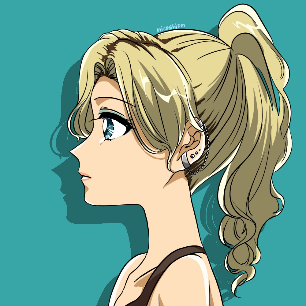 レトロアニメ風イラスト描きます キラキラレトロアニメ風イラストのアイコンを描きます！ イメージ6