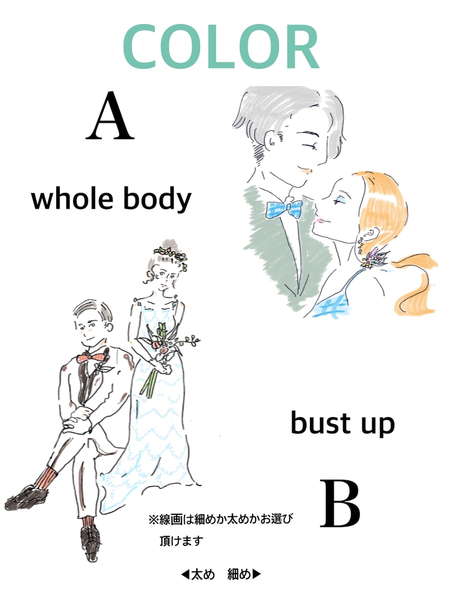 オーダーメイドのお洒落ウェルカムボード描きます 式の準備の〝ワクワク期間〟お手伝い致します！❤︎ イメージ7