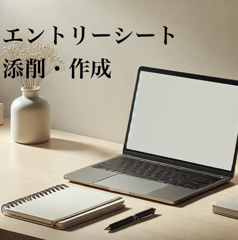 文章のプロが一人ひとりに合ったESを作成します 【書類通過＆内定実績】面接対策も実施！就職・転職サポート イメージ1