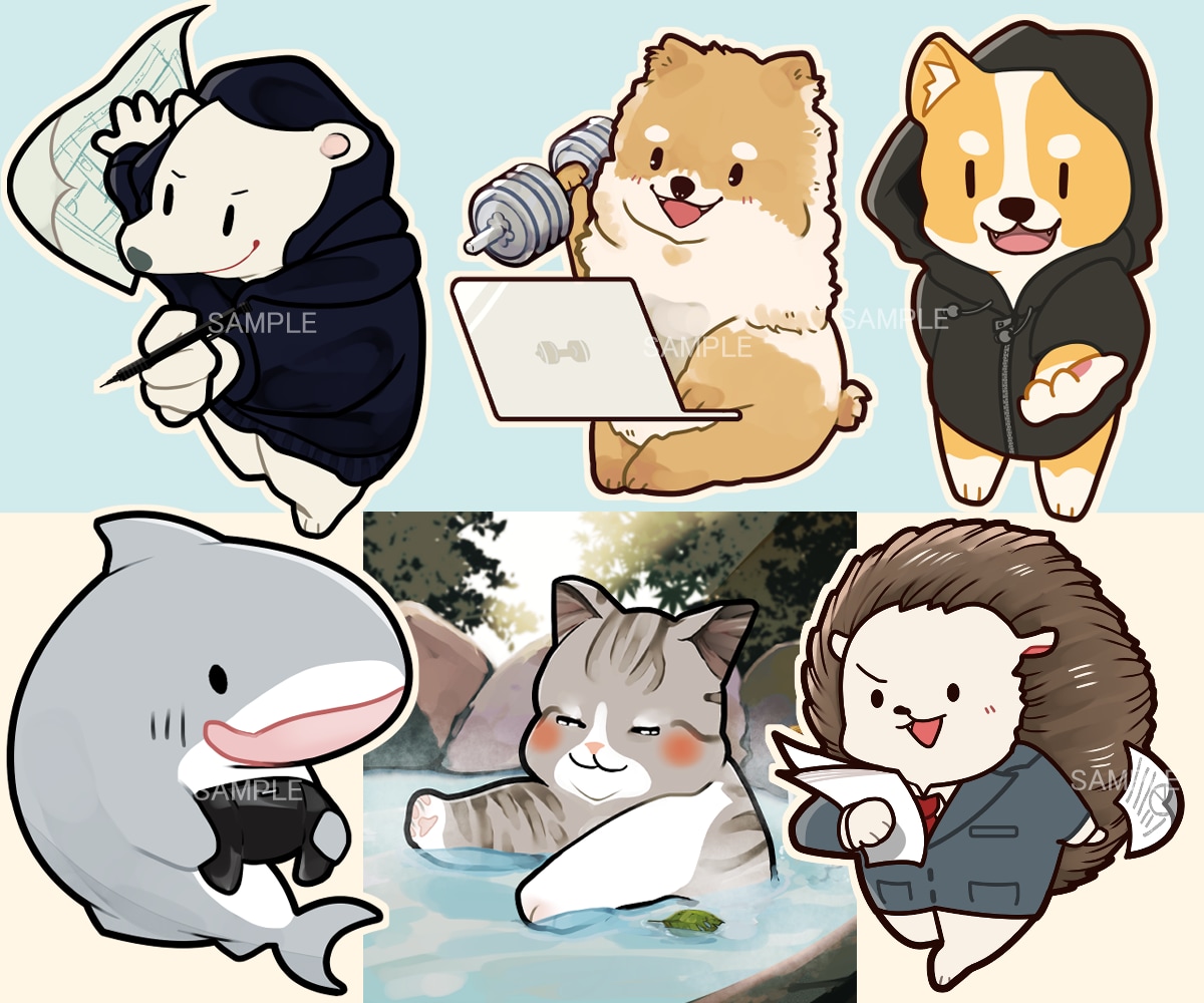 個性的！可愛い動物のVtuberを制作します なりたいを形に！お好きな動物をオリジナルキャラクター化◎ イメージ10