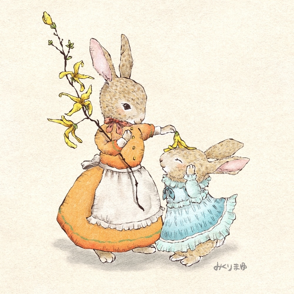 やさしい水彩の動物イラスト描きます お菓子缶や冊子の挿絵などにぴったりです。 イメージ8