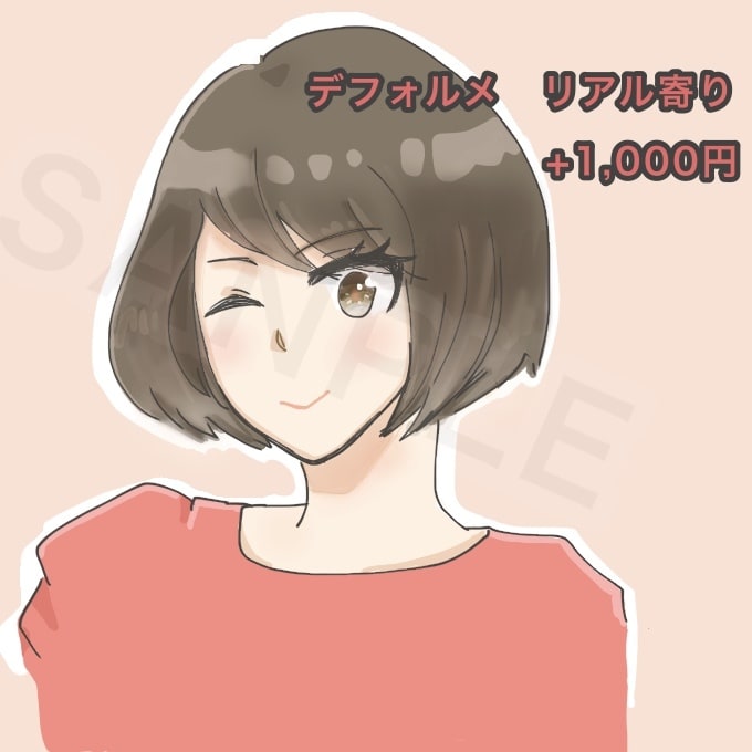 可愛いデフォルメのアイコン、イラストなど描きます 可愛い！と言われるイラストで愛されキャラに イメージ6