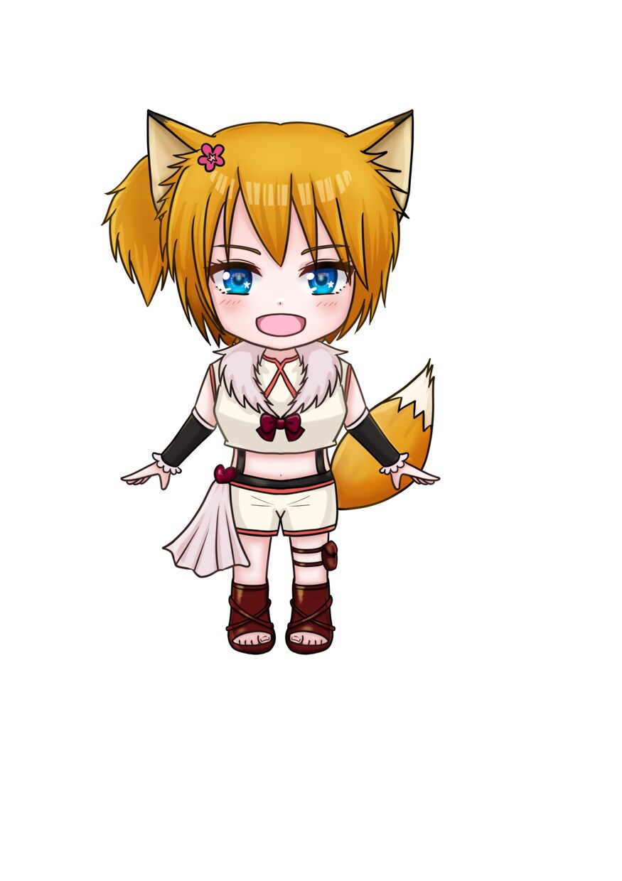 SDキャラ/デフォルメキャラ立ち絵イラスト描きます Vtuberさん、ライバーさん、SNSアイコンなど！ イメージ8