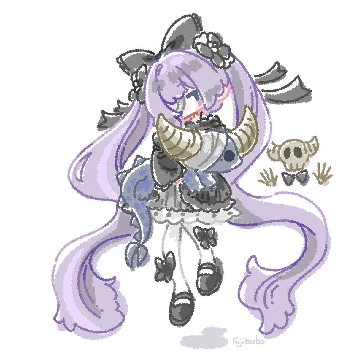 ゆるふわのイラスト描きます ゆるふわならお任せを！いろんなキャラクターをデフォルメに！ イメージ4