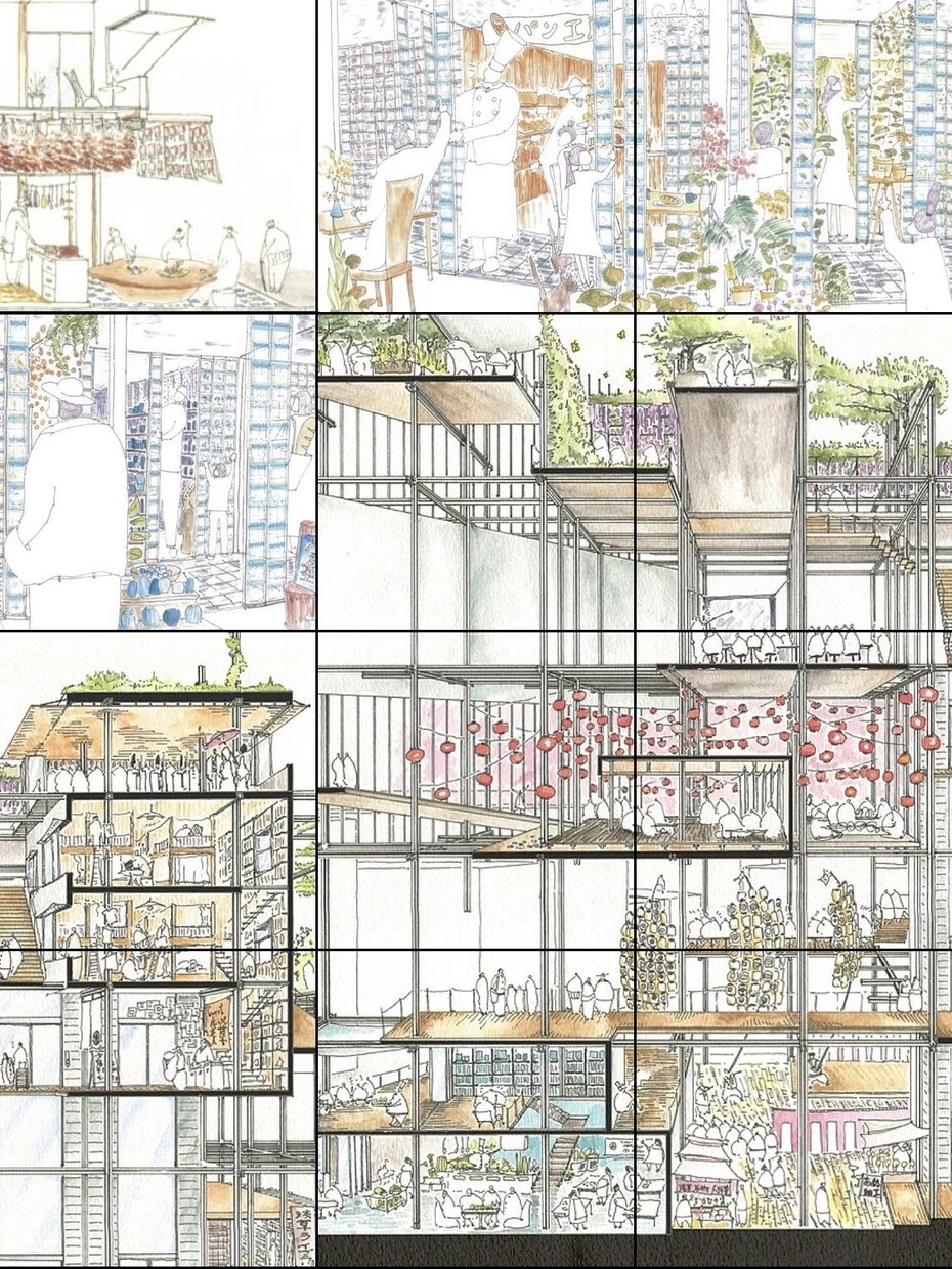 初回限定価格　建築、街、自然のイラスト描きます あなたの想い描く建物、街、自然をイラストで表現します。 イメージ4