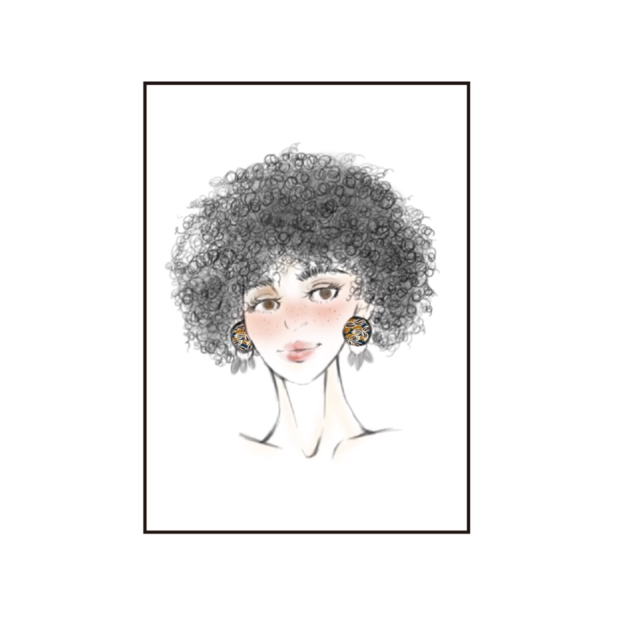 お店のロゴやイラストを描きます 人物像、商品など、ご希望のアイテムなども対応致します。 イメージ4