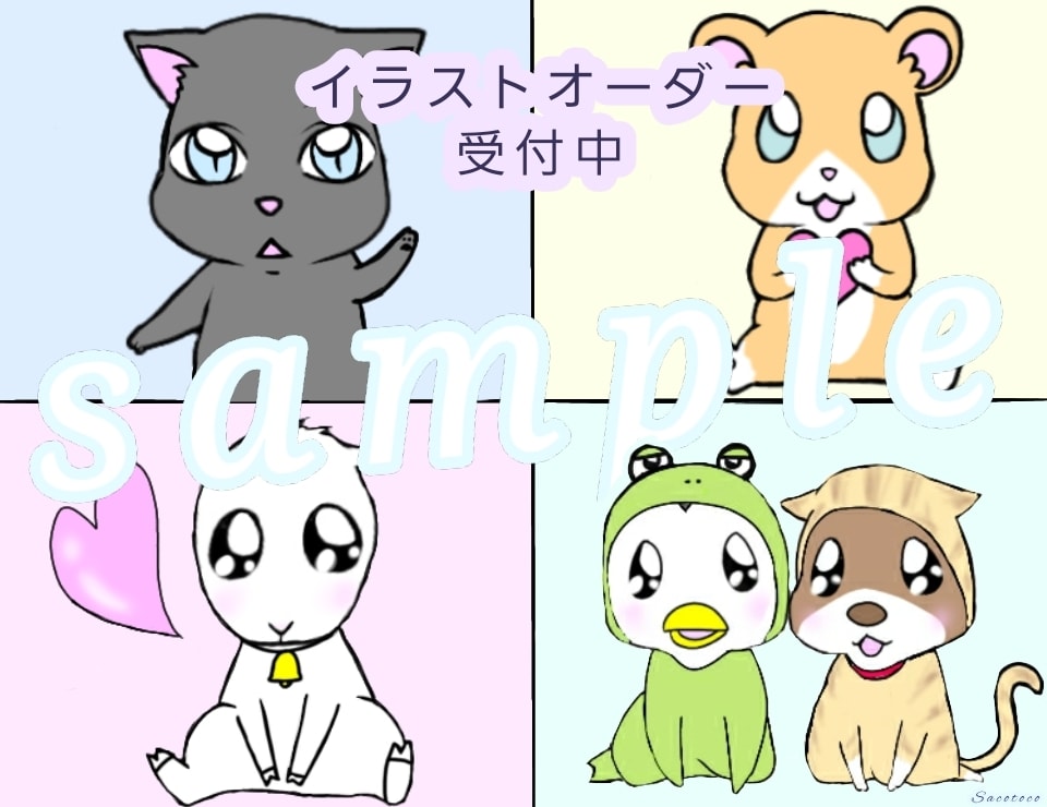 アイコン、イラスト描きます 目を惹く！派手なオネェから可愛い女の子、なんでも描きます イメージ10