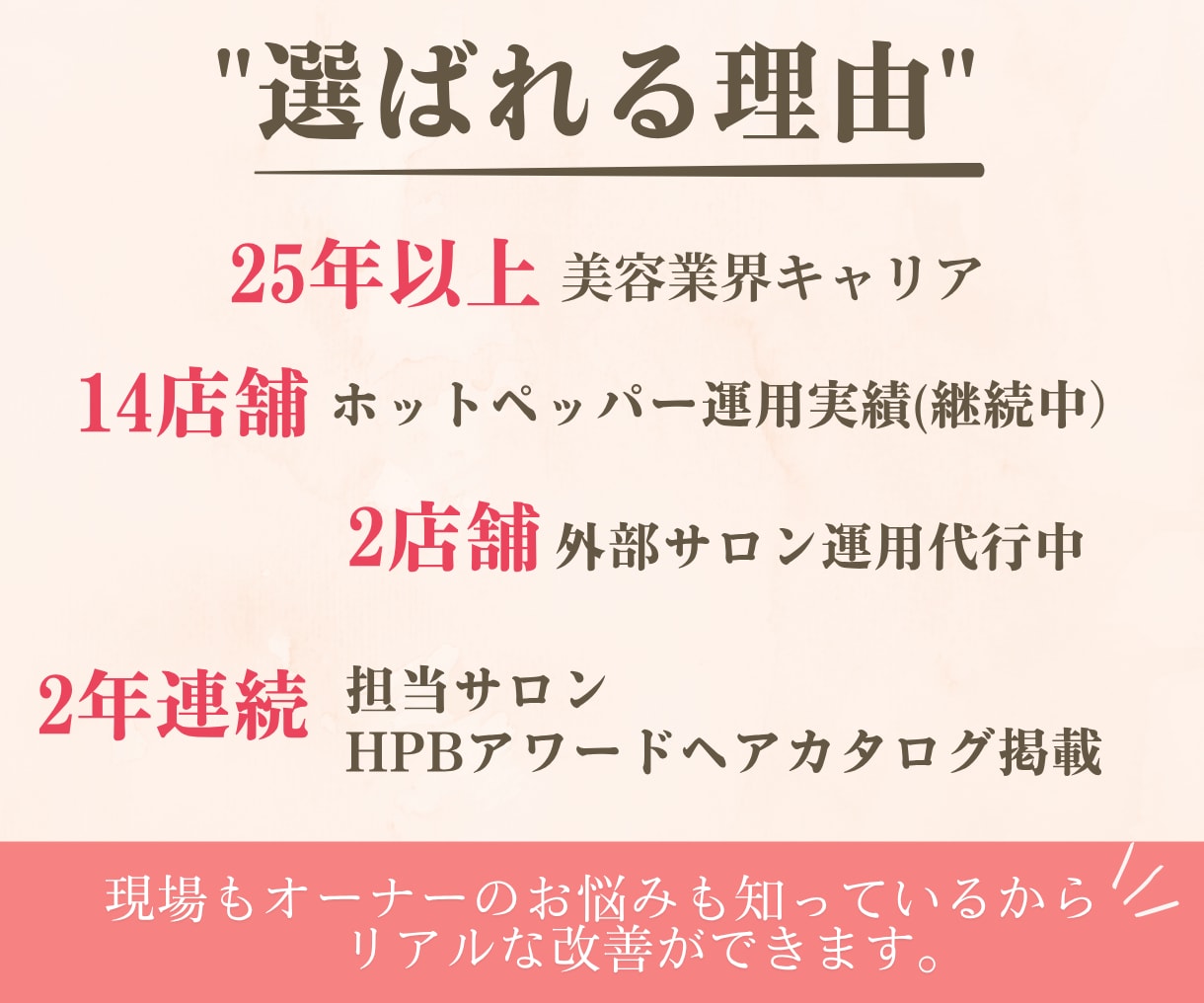 ホットペッパーのサロンページ、本気で診断します 業界25年の現場目線で「新規が来ない理由」ページから診断！ イメージ2