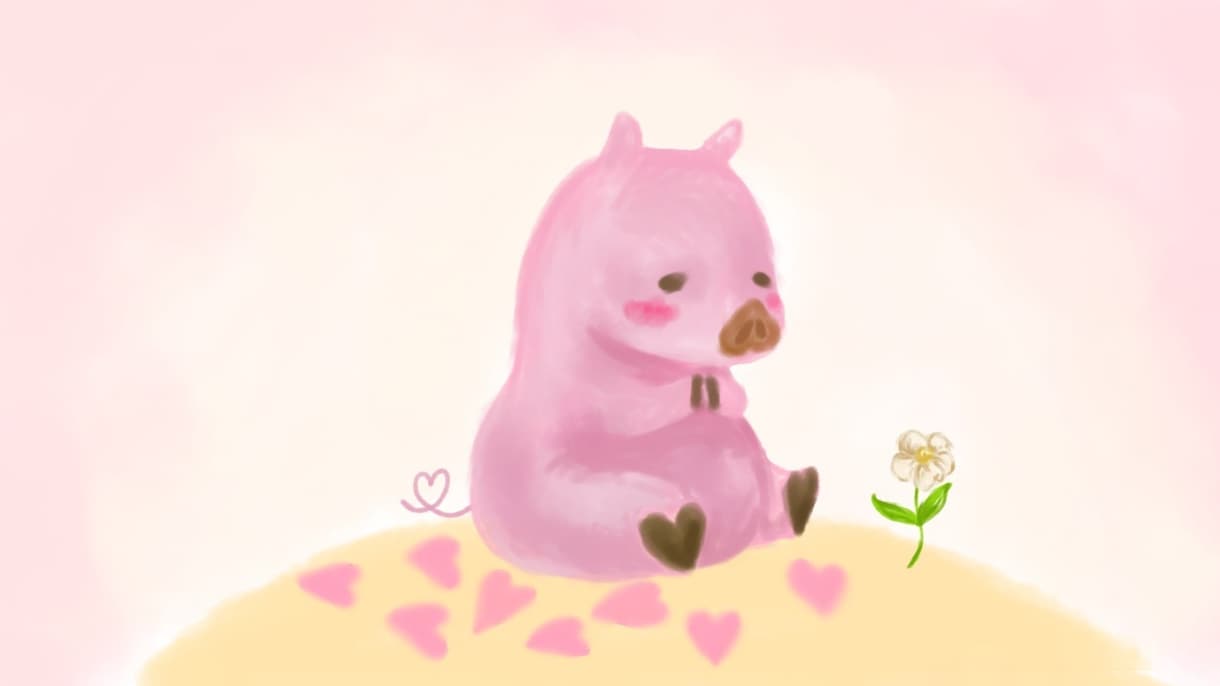 ぷくっところっとしたアイコンキャラ描きます ぽってりなやましボディのゆるキャラ描きます イメージ6
