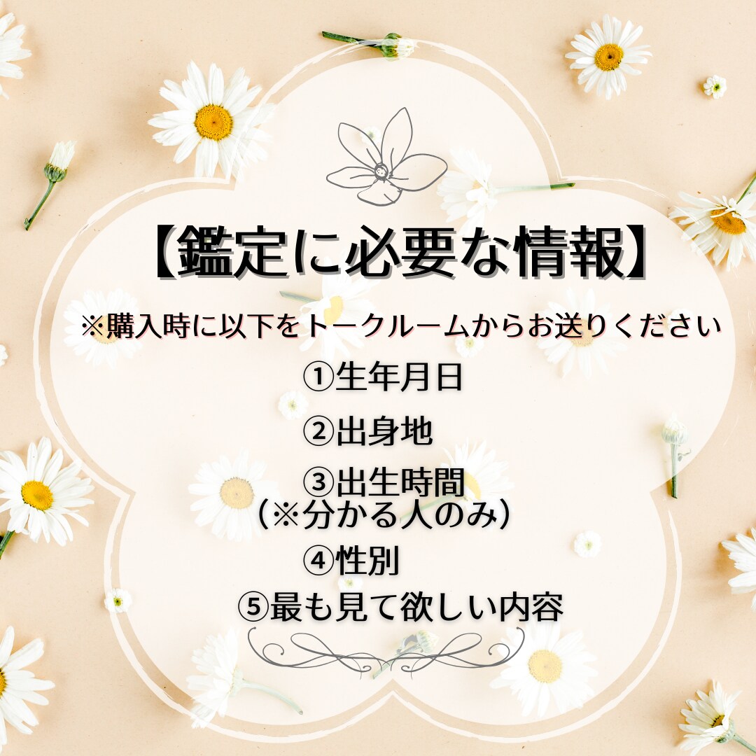 あなたのトリセツ！秘められた才能や魅力を鑑定します 星読みで見つける、自分らしい生き方の秘訣 イメージ3