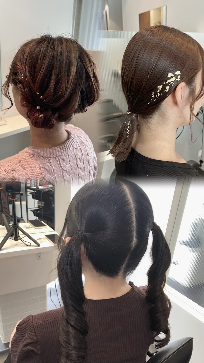 セルフアレンジ、教えます 簡単可愛いアレンジをレクチャーします！ イメージ2