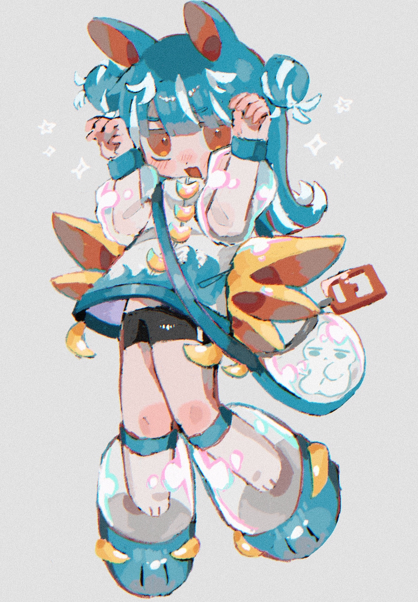 透明感のある個性的なイラスト描きます 迫力のある構図で1枚絵を描きます！ケモノが特に得意です！ イメージ10