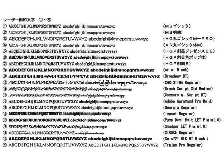 木製品への文字Laser刻印承ります お名前を刻印されたい方は、是非ご連絡を！ イメージ5