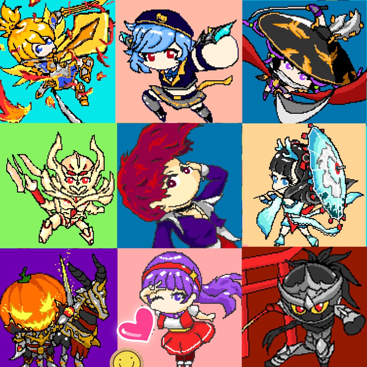 SNSで使用するイラストをドット絵にて承ります デジタルなこの時代だからこそドット絵の良さをもっと広げよう！ イメージ1