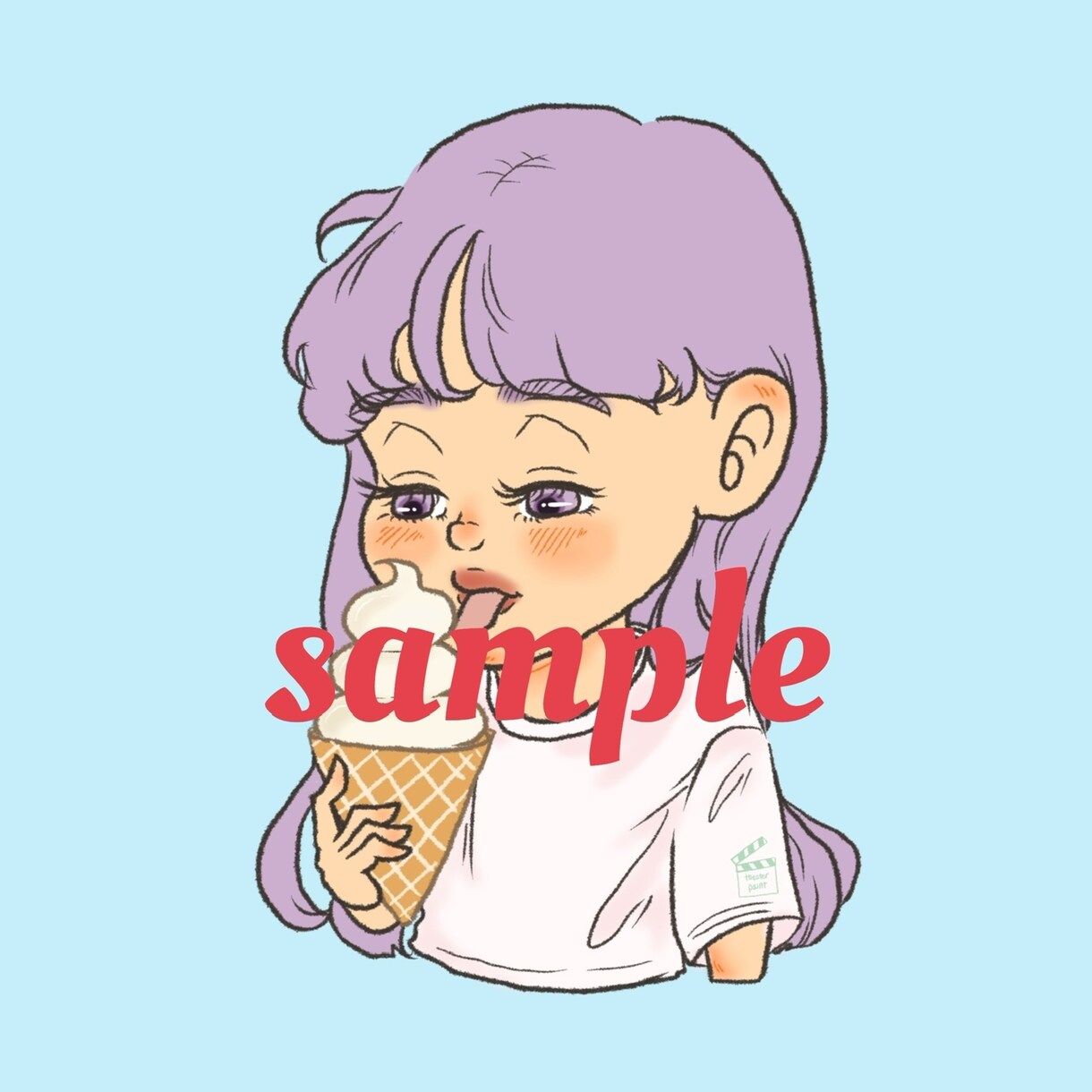 ゆるふわ可愛い女の子のアイコンイラスト描きます あなただけの可愛いオリジナルアイコン作成します！ イメージ3