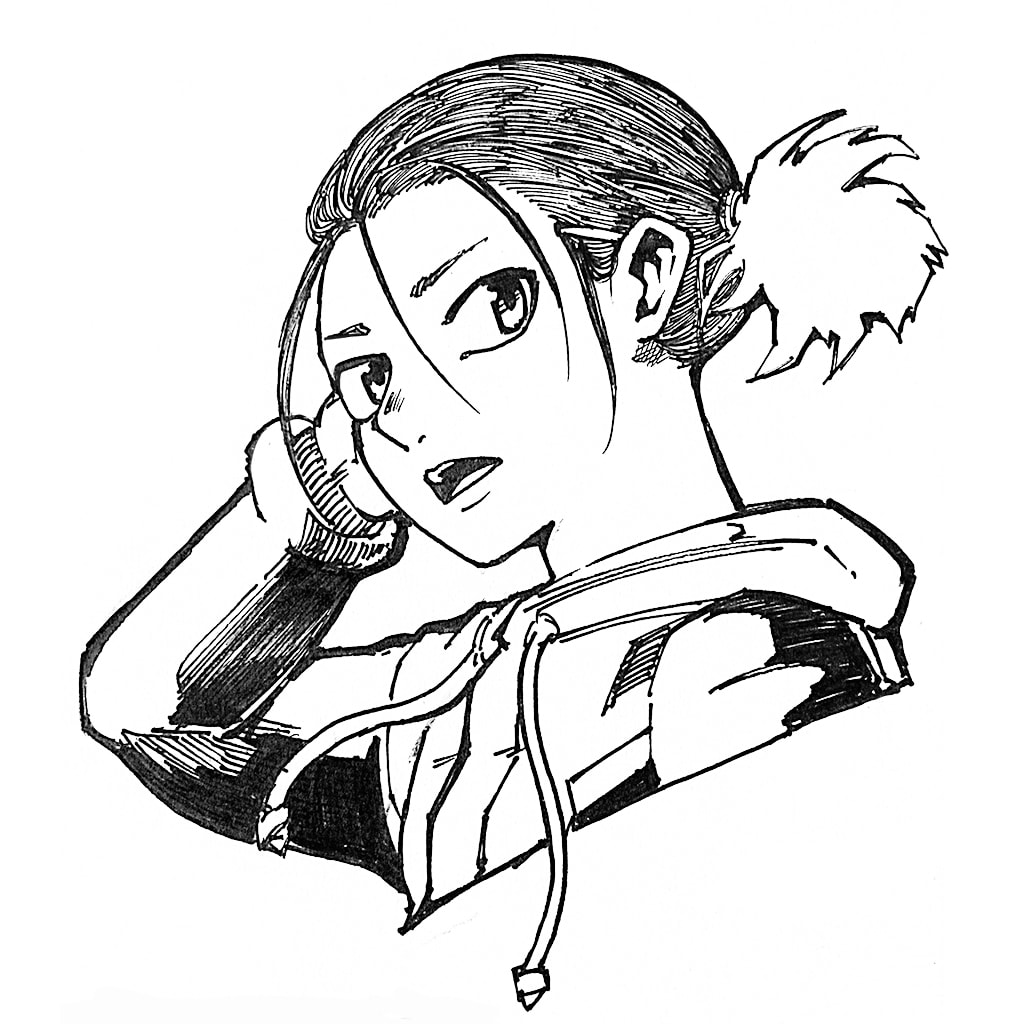ペンのタッチを活かした漫画的なキャラを制作致します ◆現役のデザイナーが高品質イラストを提供させて頂きます イメージ1