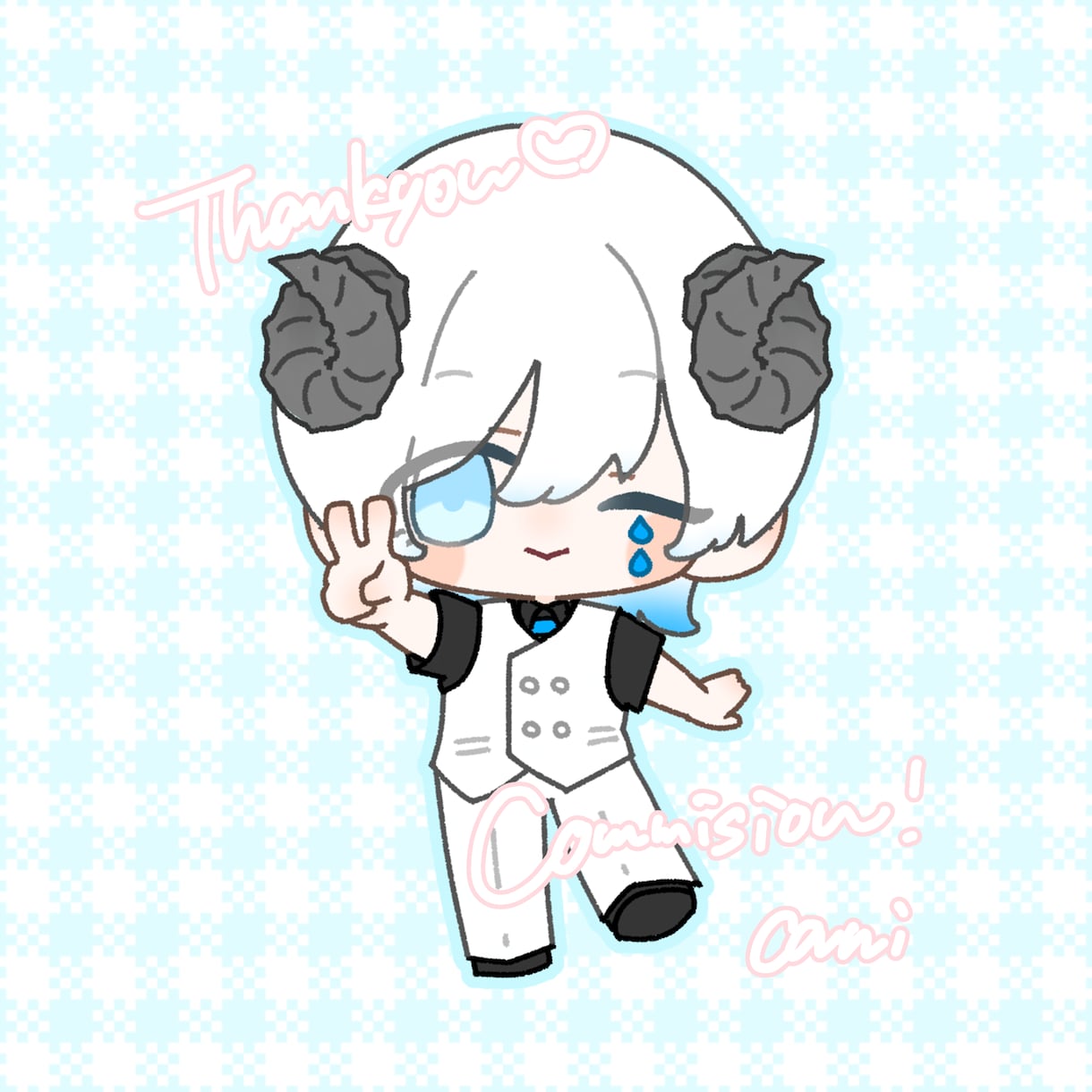 SNS等のアイコン可✨イラスト描きます かわいい ミニキャラ ちびキャラをアイコンにどうですか✨ イメージ4
