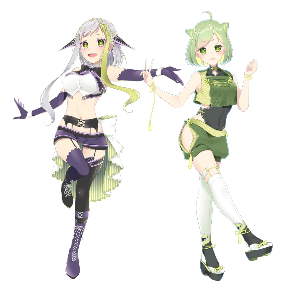 キャラクター立ち絵制作いたします イメージ画、ゲーム制作、TRPG等にご活用ください イメージ2