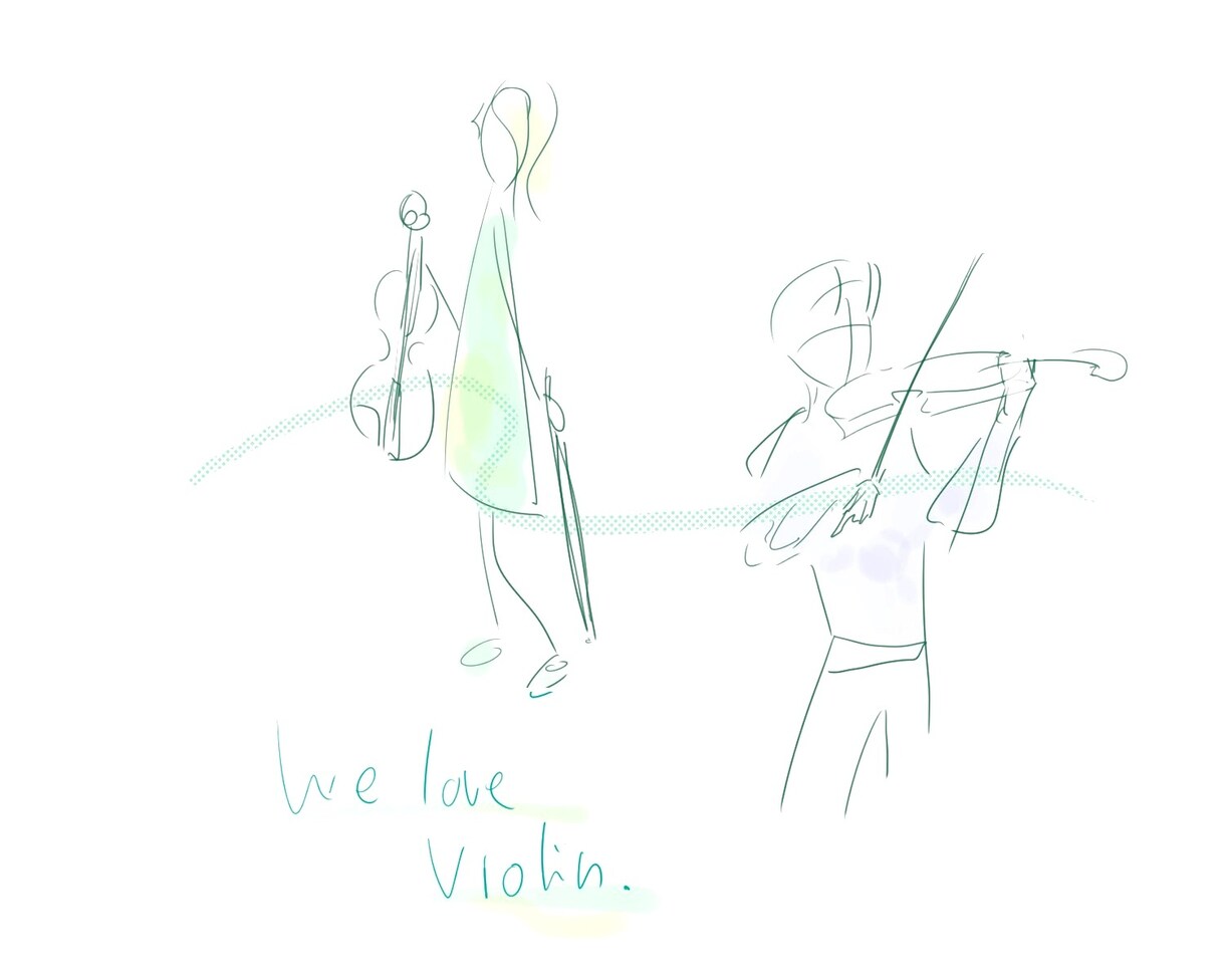 味があっておしゃれな挿絵イラスト描きます スケッチ風味の味のある絵を探している方へ イメージ1