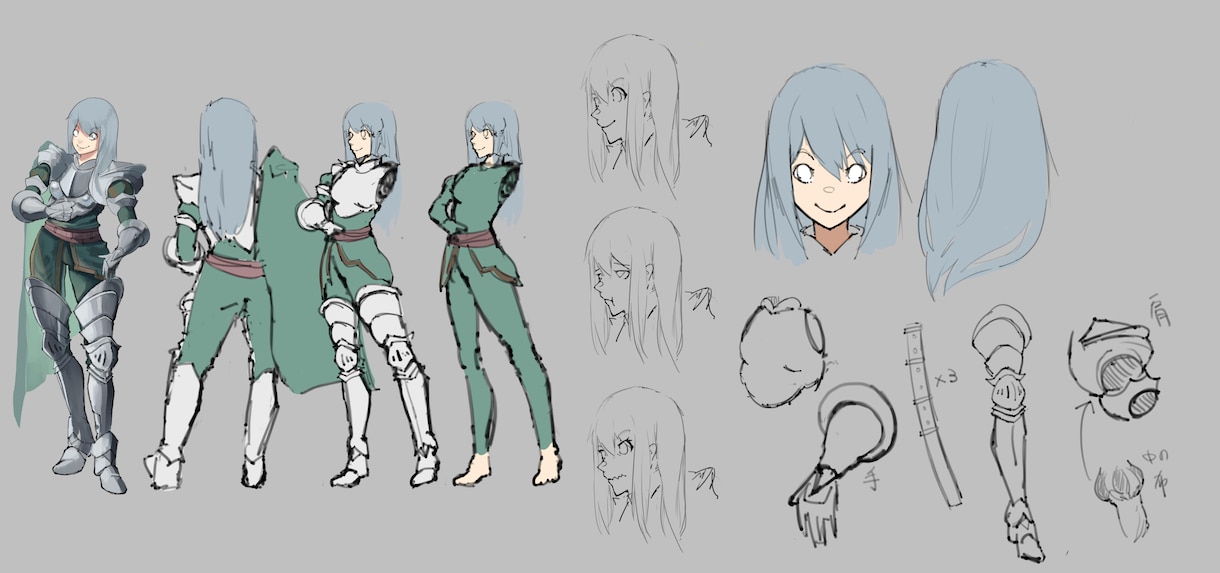 依頼したいイラストのイメージを確認しつつ制作します 自分のアイコンやキャラデザしてほしい方ドット絵もやっています イメージ6