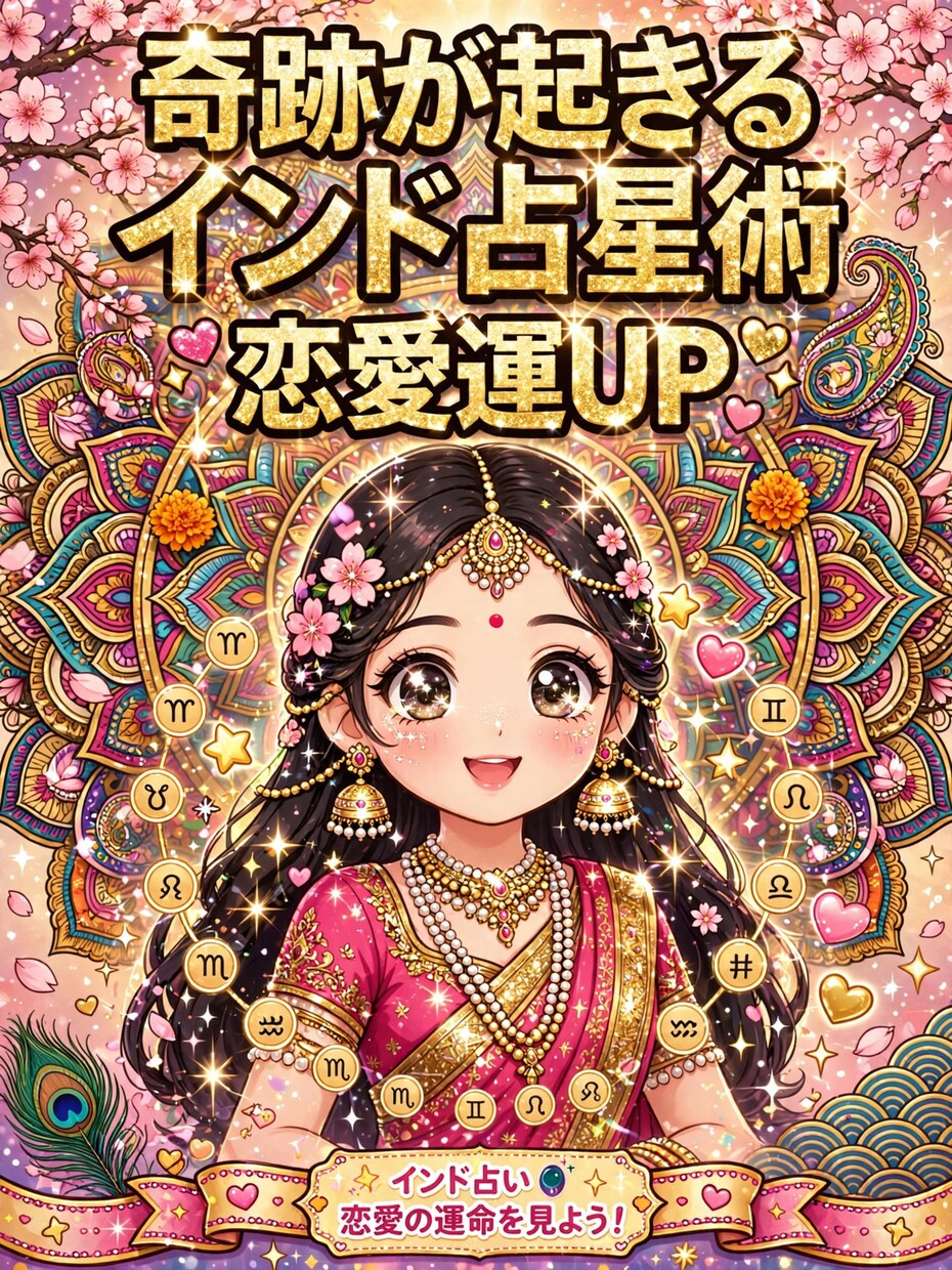 本場インドのヴェーダ占星術で占いますます 恋愛・仕事・金運 あなたの宿命を解き明かす イメージ2