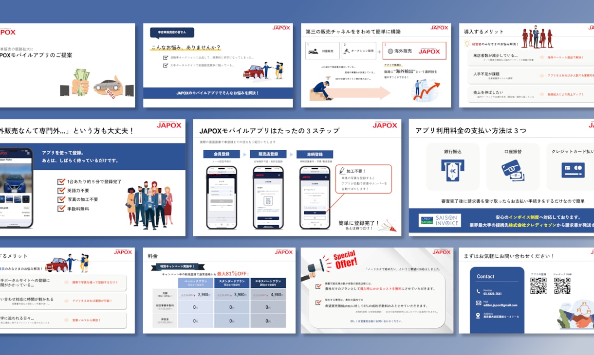 スライド作成◆営業資料・サービス紹介資料作ります crowd worksで多数案件経験済み イメージ2