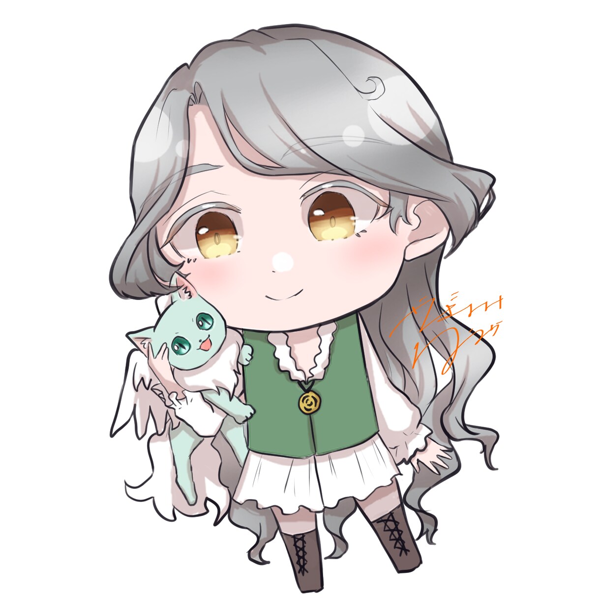 即納可能！可愛いデフォルメキャラ描きます グッズに最適な可愛らしいデフォルメイラストです？ イメージ4