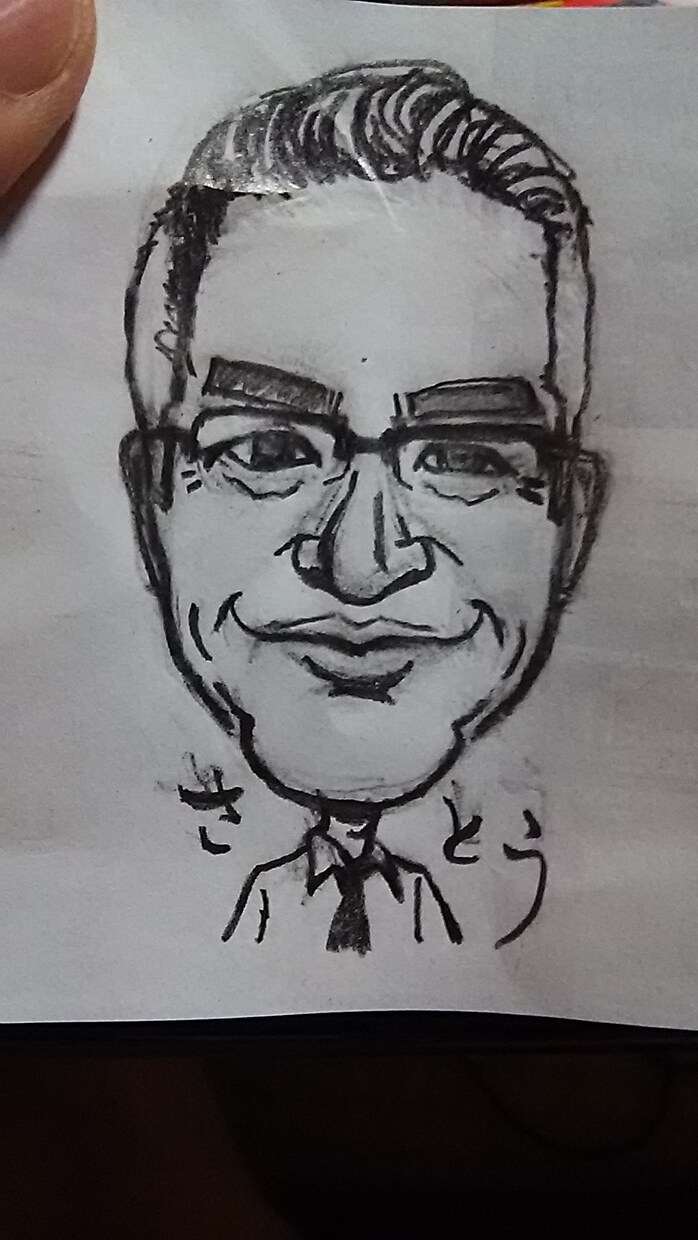5センチ角程度の大きさで似顔絵を書きます モノクロにてあなたのアイコンとなる似顔絵作りませんか？ イメージ1