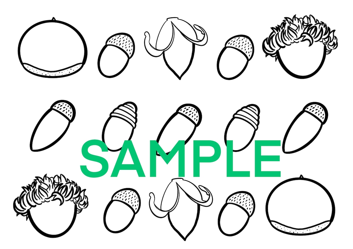 季節のぬり絵カレンダーを作成します 季節感のあるオリジナルのカレンダーがぬり絵で作れます！ イメージ8